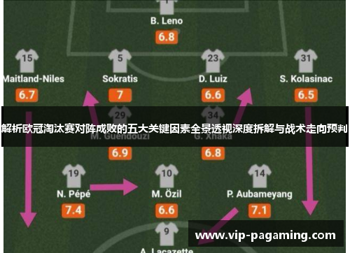 解析欧冠淘汰赛对阵成败的五大关键因素全景透视深度拆解与战术走向预判